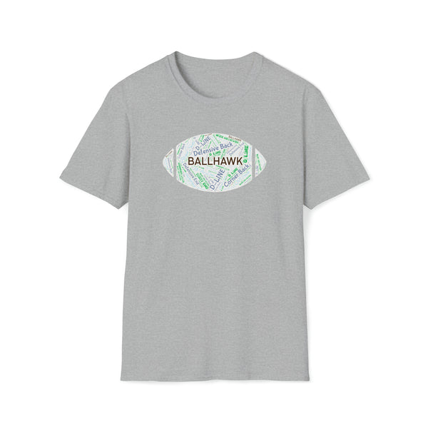 BallHawk Word Cloud Unisex Softstyle T-Shirt