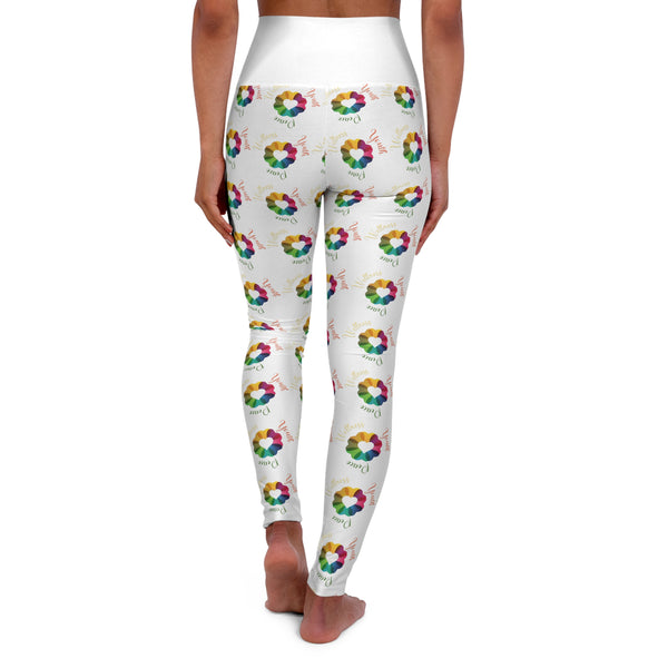 WYP High Waisted Yoga Leggings (AOP)