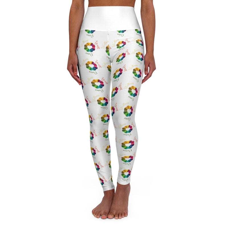 WYP High Waisted Yoga Leggings (AOP)